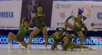 El quinteto infantil de Norte se destacó en la competencia de quintetos de la Copa Panamericana de Clubes.     