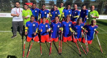 Selección Colombia de fútbol de amputados. 