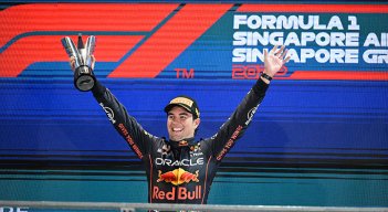 Sergio Pérez, GP de Singapur. 