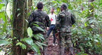 Eln libera a una persona que tenía secuestrada en el Magdalena Medio./Foto: Colprensa