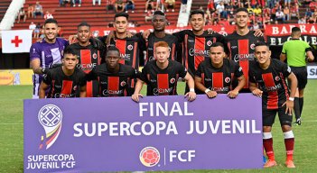 Cúcuta Deportivo, subcampeón de la Supercopa Juvenil. 