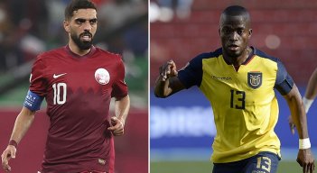 Hassan al-Haydos de Catar, y Enner Valencia de Ecuador, son los jugadores referentes de sus selecciones en el arranque de la Copa del Mundo 2022.