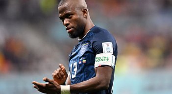 Enner Valencia, delantero de Ecuador. 