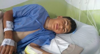 El juvenil ciclista nortesantandereano José Luis Sandoval sufrió una caída en la Vuelta al Futuro que se disputa en Boyacá.