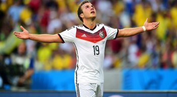 Mario Götze, jugador.