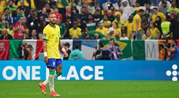 Neymar Jr en el Mundial de Catar 2022. 