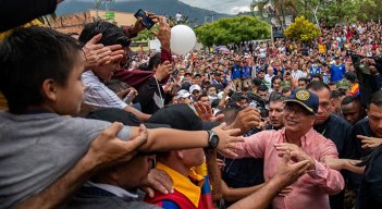 Petro en su visita al Catatumbo.
