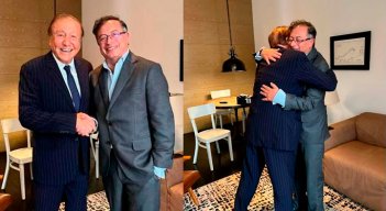 Rodolfo Hernández y Gustavo Petro