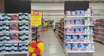 El sector de supermercados y autoservicios registró un crecimiento en la venta de unidades de 7%. Fotos Anggy Polanco 