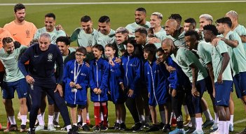 A pocas horas del partido contra Corea del Sur, Brasil se toma las cosas con calma.