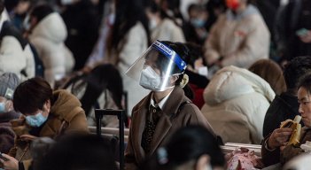 Contagios de COVID-19 en China.