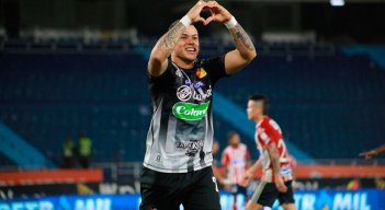 Leonardo Castro, delantero del Deportivo Pereira. 