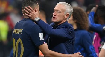 Didier Deschamps, técnico de Francia. 