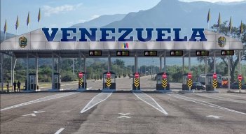 Así se observa el Puente Tienditas del lado venezolano