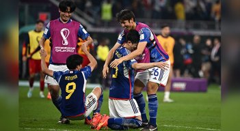 Japón le ganó a España y pasó a octavos de final en el Mundial Catar 2022./Foto: AFP
