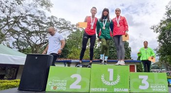 La atleta nortesantandereana Yajaira Rubio comenzó bien la temporada 2023.