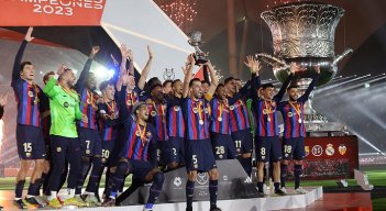 El Barcelona tuvo que esperar dos años para volver a ganar un trofeo.