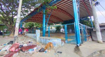 Comunidad de Barrio Nuevo clama recuperación de su polideportivo