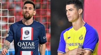 Messi y Ronaldo. 