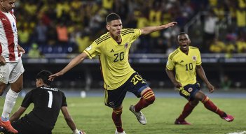 La anfitriona Colombia iguala 1-1 con Paraguay en el Sudamericano Sub-20./Foto: AFP
