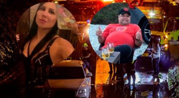 La historia de la pareja que murió ahogada en un Audi en Medellín