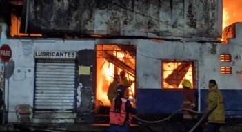 Incendio en una cauchera de San Antonio deja una persona lesionada