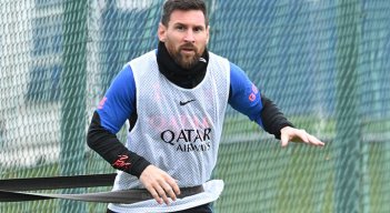 Messi se prepara para reaparecer con el PSG tras su título mundial./Foto: AFP