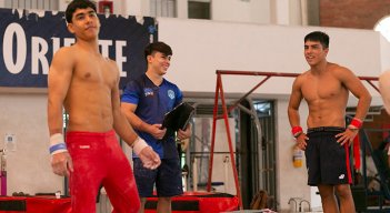 Ángel Barajas, Ariel Villalobos y Renato Méndez. 