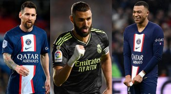 Lionel Messi, Kylan Mbappé y Karim Benzema sueñan con el galardón de la FIFA.
