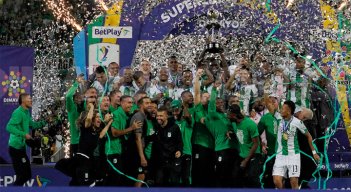 Atlético Naciona, campeón de la Superliga. 
