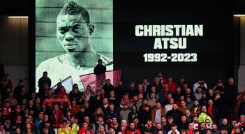 Chritian Atsu, jugador fallecido en terremoto de Turquía. 