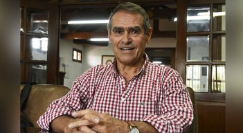 Jaime Buenahora habla sobre su visión de la ciudad y sus eventuales planes electorales./Foto Jorge Gutiérrez-La Opinión