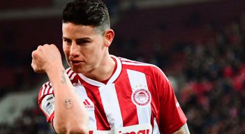 James Rodríguez, Olympiacos. 