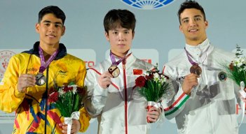 Ángel Barajas, subcampeón Mundial. 