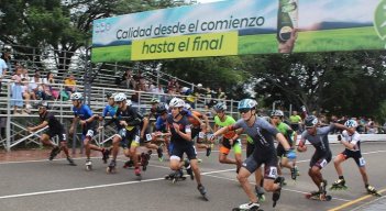 El patinaje rojinegro mantiene su actividad intensa en la presente temporada.