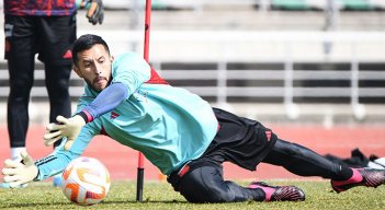 Camilo Vargas, arquero de la Selección Colombia. 