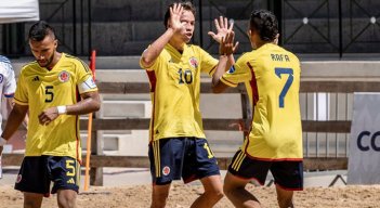 Selección Colombia de fútbol playa. 