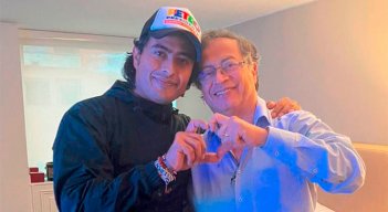 Nicolás y Gustavo Petro 