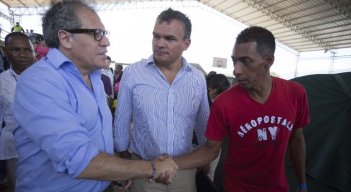 Víctor Bautista fue por años uno de los protagonistas de la atención al fenómeno migratorio de Venezuela./Foto archivo