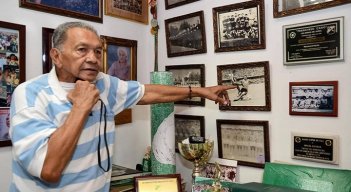 Miguel Escobar, exjugador y figura del Deportivo Cali