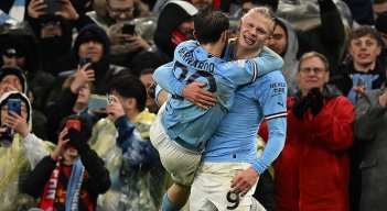 El noruego Erling Haaland sentenció la victoria del Manchester City ante el Bayern Múnich.
