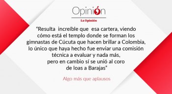 Algo más que aplausos