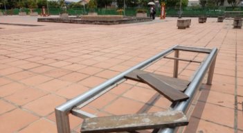 Las perdidas por el vandalismo al mobiliario ascienden a $1.000 millones.