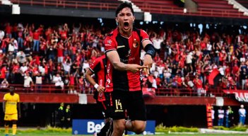Jefry Zapata, delantero del Cúcuta Deportivo. 