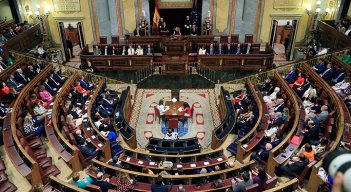 Gustavo Petro en el Congreso de España