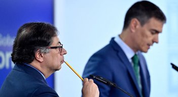 Gustavo Petro y Pedro Sanchez