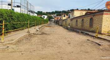 Obra de infraestructura vial Boconó.