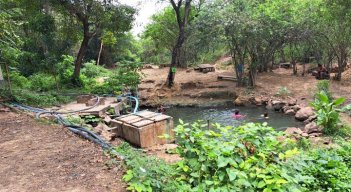 Las aguas termales eran visitadas hasta por estadounidenses./ Fotos: Anggy Polanco/ La Opinión 