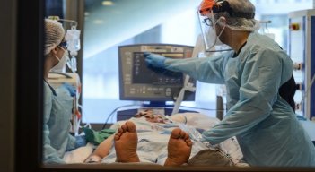 Paciente crítico. / Foto: AFP