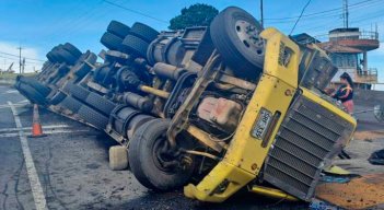 Accidente vía Pamplona 